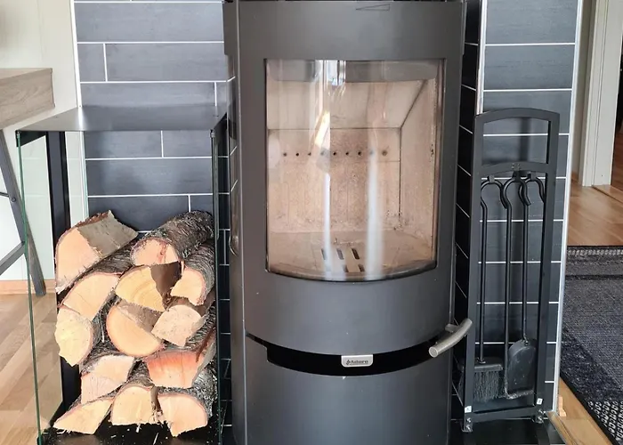 Norhern Lights Luxus -5 Min Airport-free Park Lägenhet *